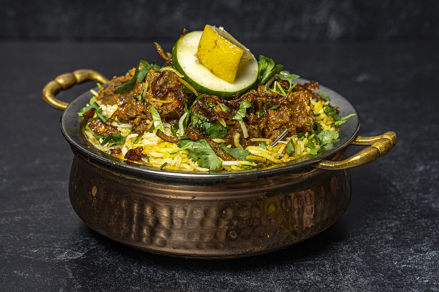 Goat Dum Biryani